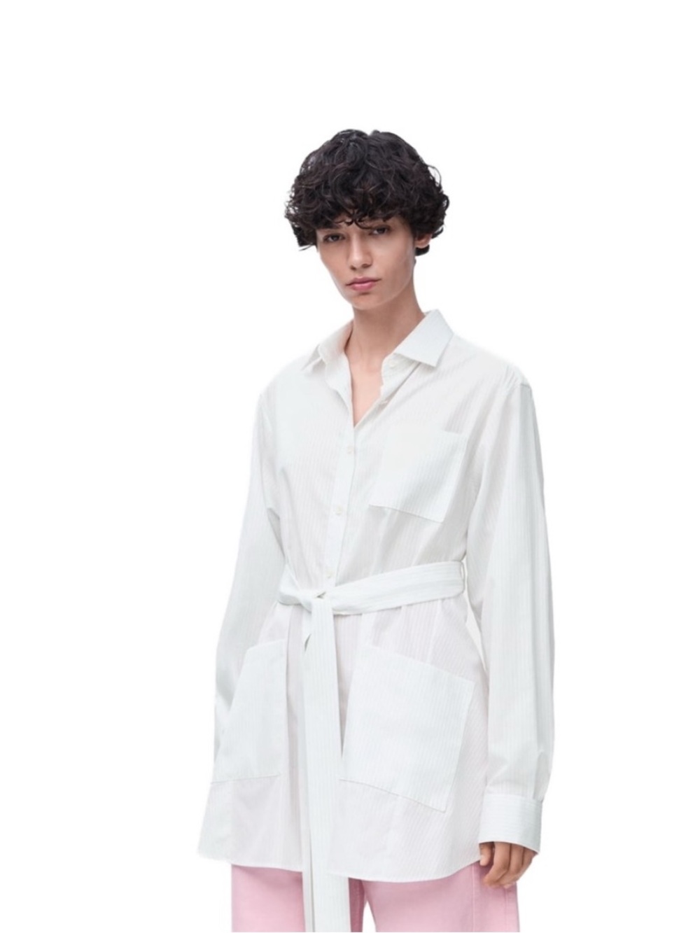 Loewe Belted blouse in cotton It36